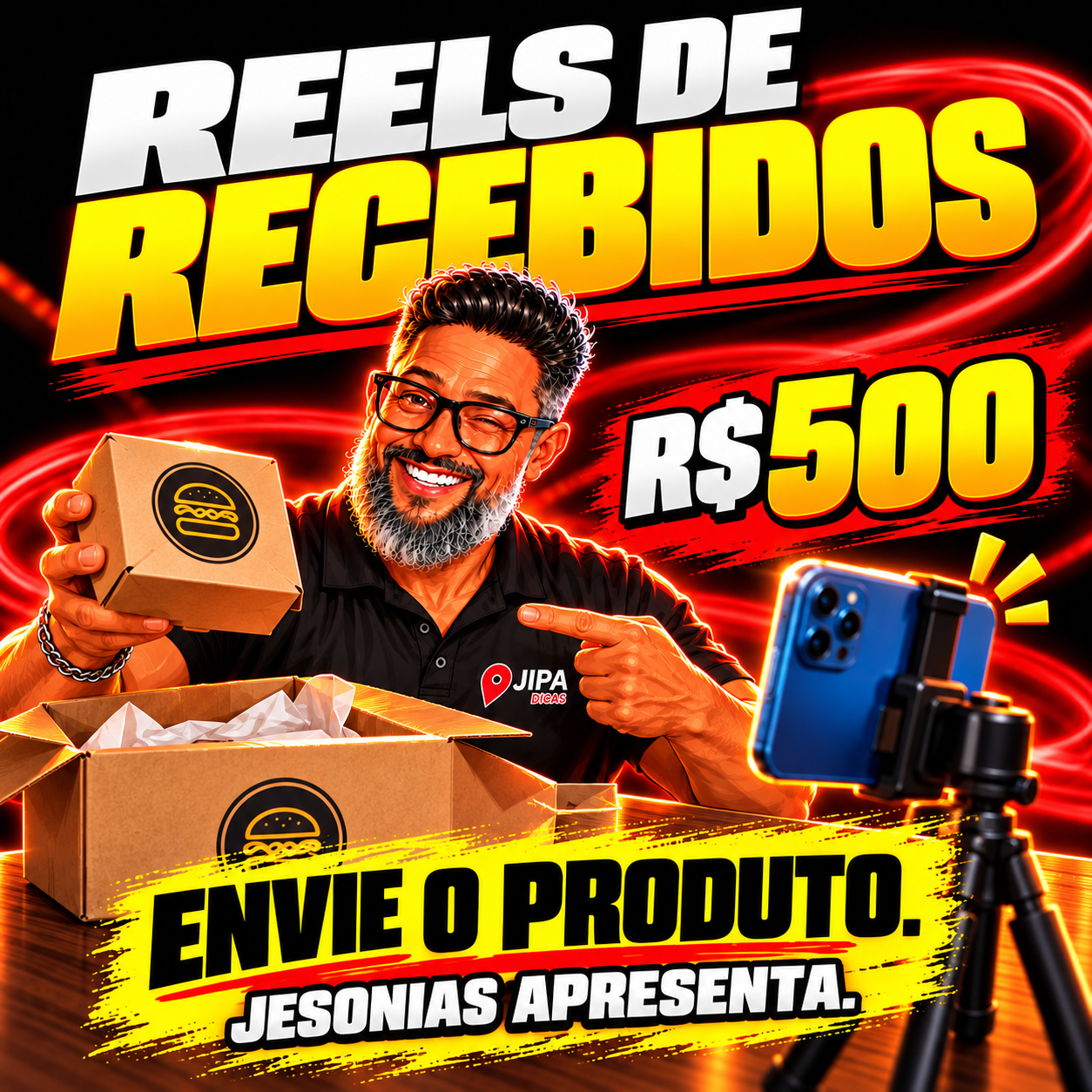 Reels de Recebidos